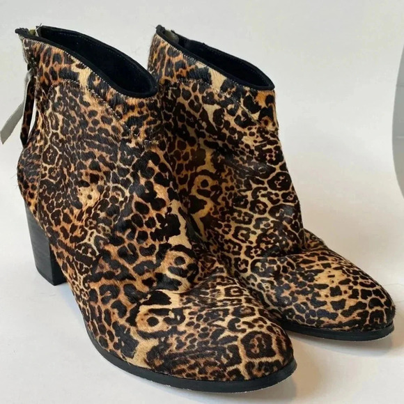 Cynthia Vincent Shoes - Cynthia Vincent Leopard Boots
